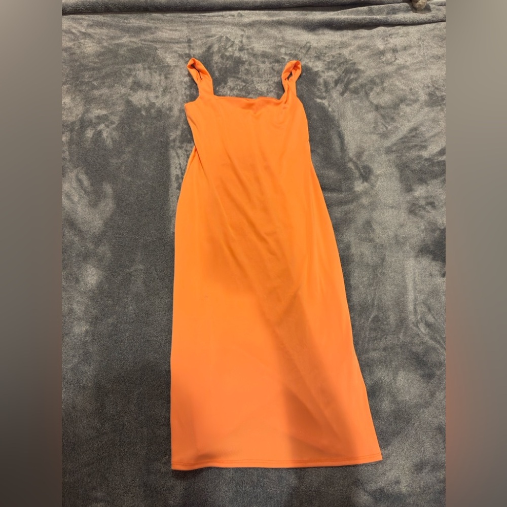 Sincerely Jules Vibrant Orange Maxi Dress